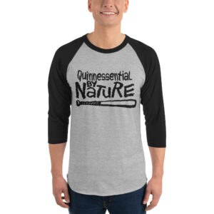 QUINNESSENTIAL by Nature Gear 3/4 sleeve raglan shirt