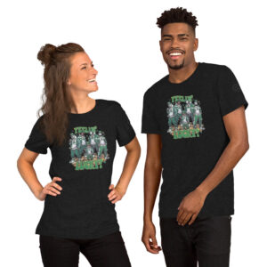 Feeling lucky St Patrick's Day horror movie character Unisex t-shirt